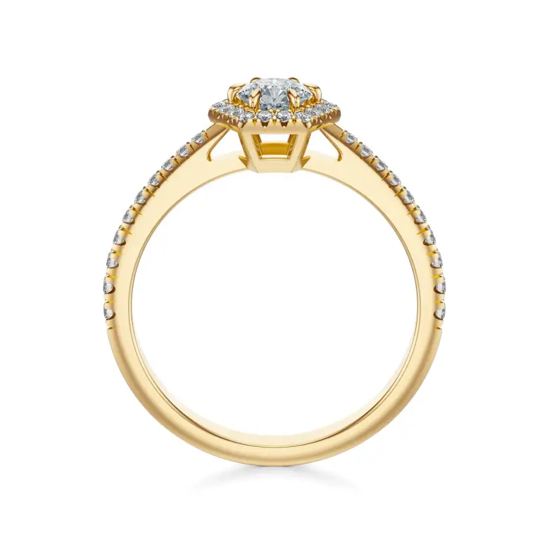 Pierścionek zaręczynowy z diamentami AJPZ_076